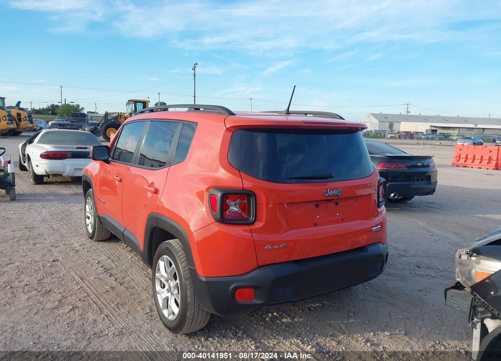 2015 JEEP RENEGADE LATITUDE VIN: ZACCJBBT4FPB27382