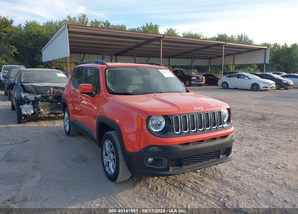 2015 JEEP RENEGADE LATITUDE VIN: ZACCJBBT4FPB27382