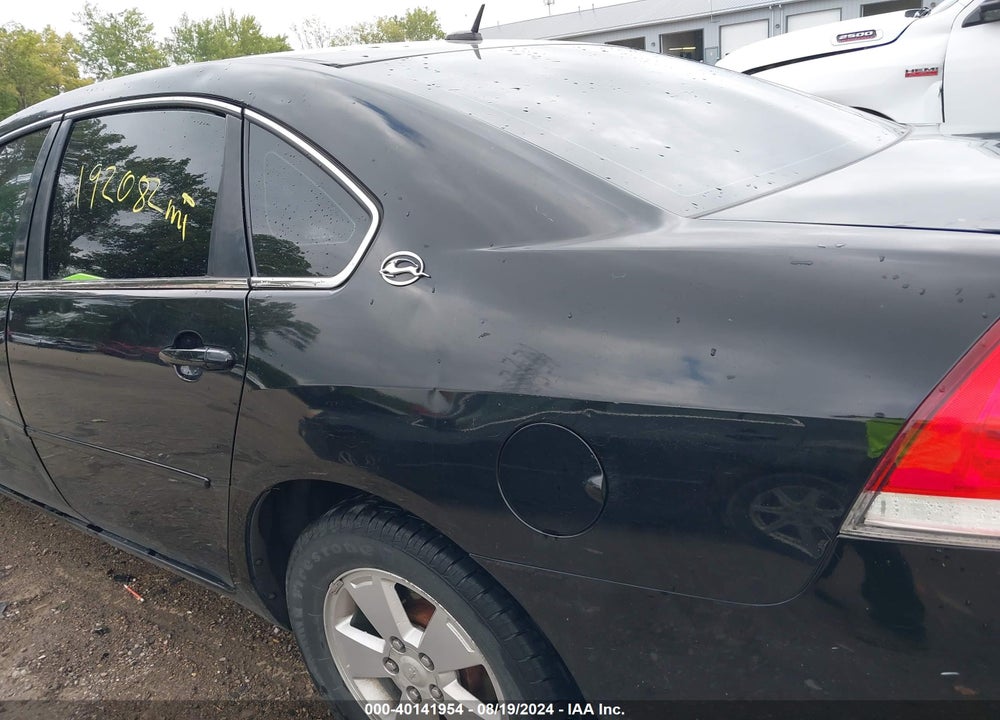 2007 CHEVROLET IMPALA LT VIN: 2G1WT58K779103090