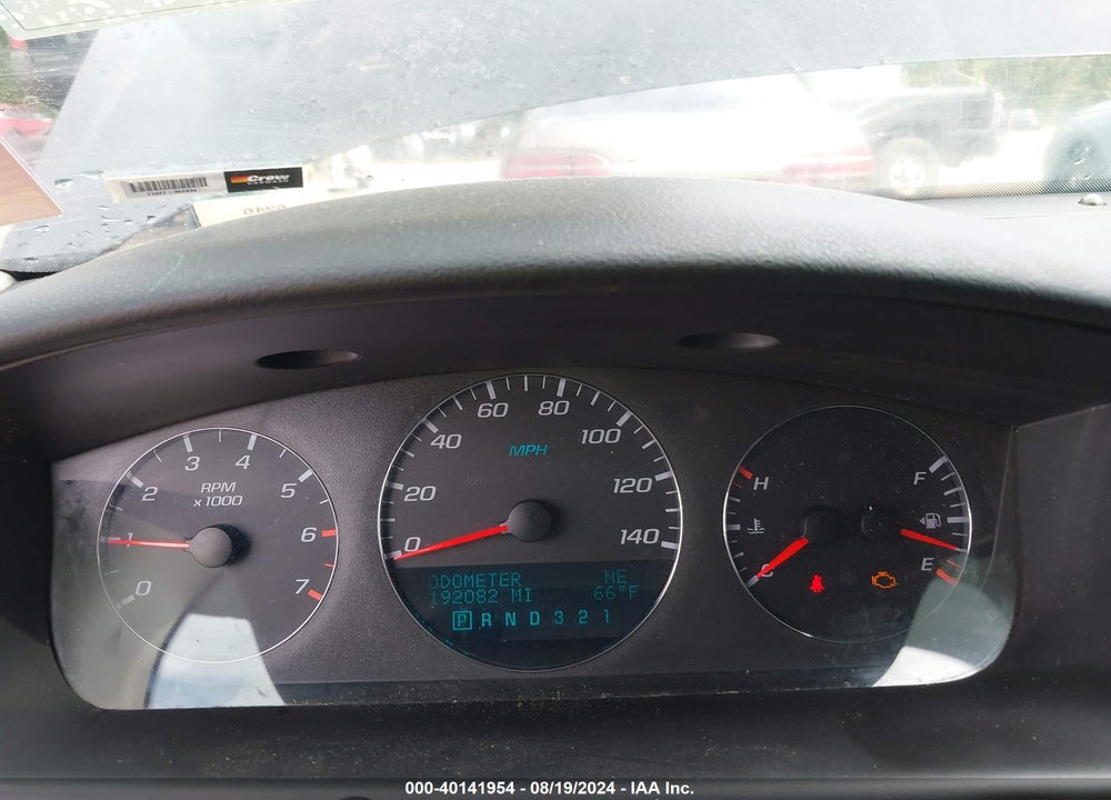 2007 CHEVROLET IMPALA LT VIN: 2G1WT58K779103090
