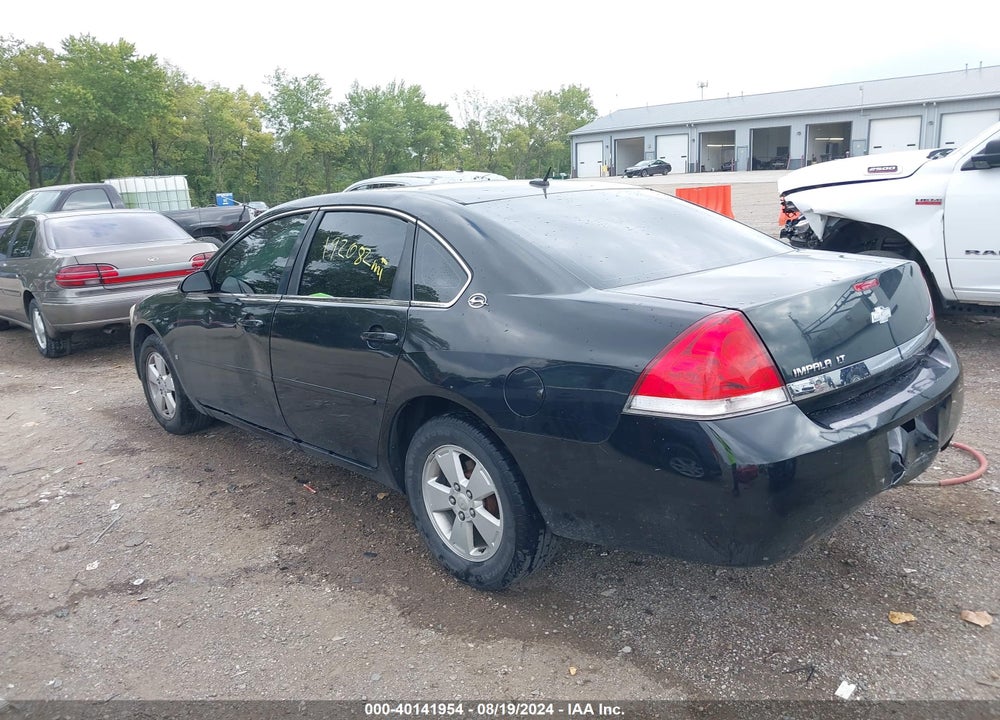 2007 CHEVROLET IMPALA LT VIN: 2G1WT58K779103090