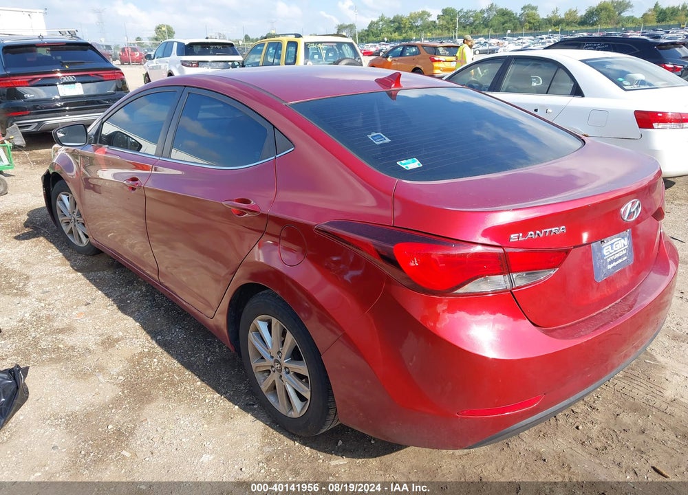 2015 HYUNDAI ELANTRA SE VIN: 5NPDH4AE1FH644601