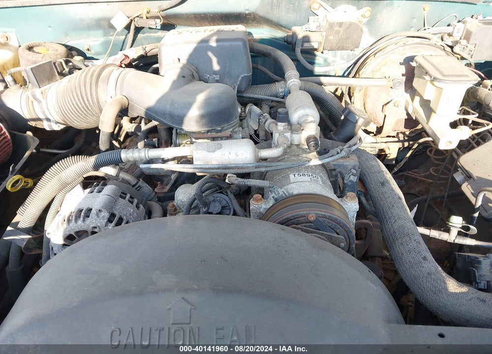 1998 CHEVROLET K1500 FLEETSIDE VIN: 2GCEK19R4W1195914