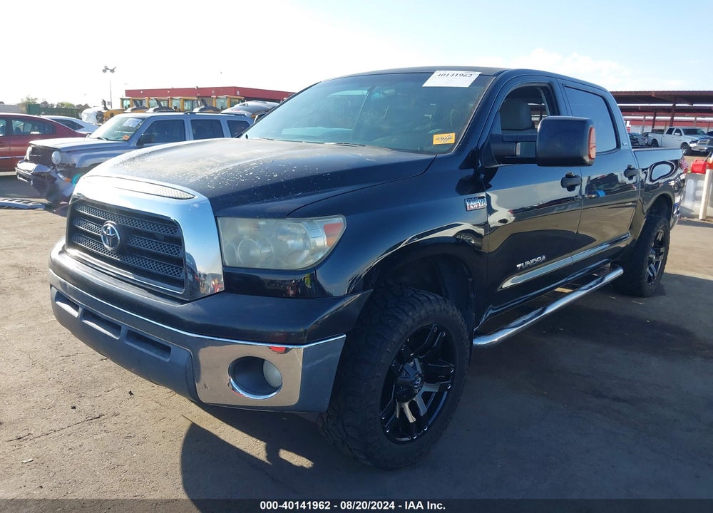 2008 TOYOTA TUNDRA SR5 5.7L V8 VIN: 5TBEV54108S474037