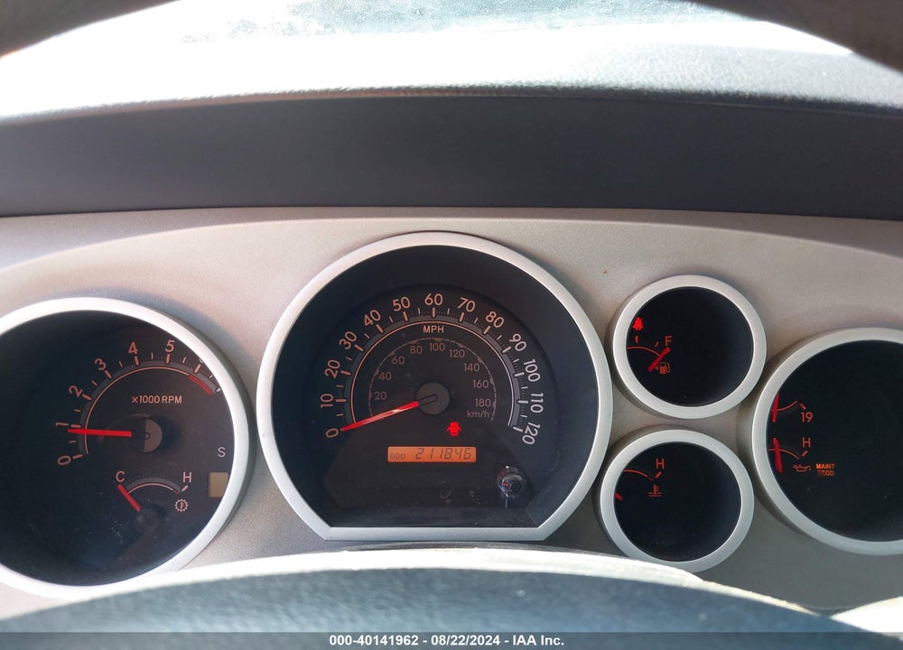 2008 TOYOTA TUNDRA SR5 5.7L V8 VIN: 5TBEV54108S474037