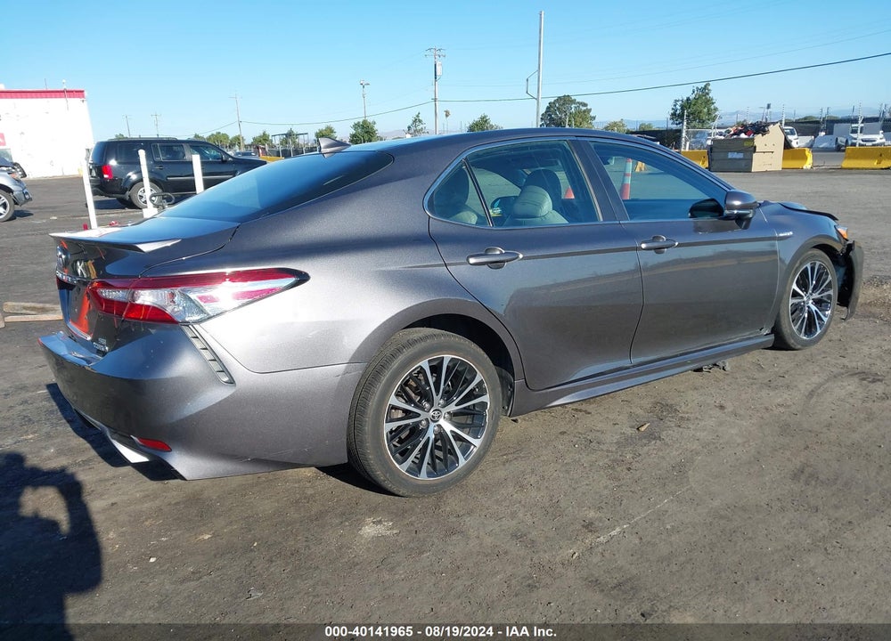 2020 TOYOTA CAMRY SE HYBRID VIN: 4T1J31AK3LU543157