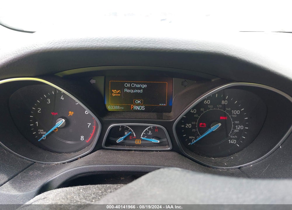 2018 FORD FOCUS SEL VIN: 1FADP3M26JL310461