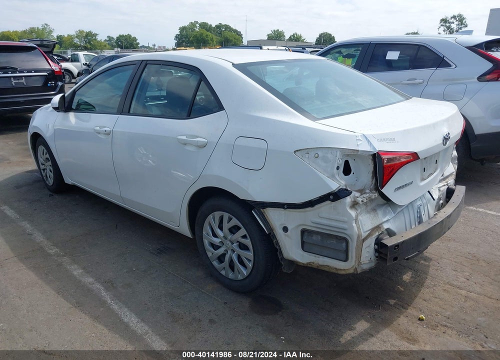 2019 TOYOTA COROLLA LE VIN: 5YFBURHE5KP899268