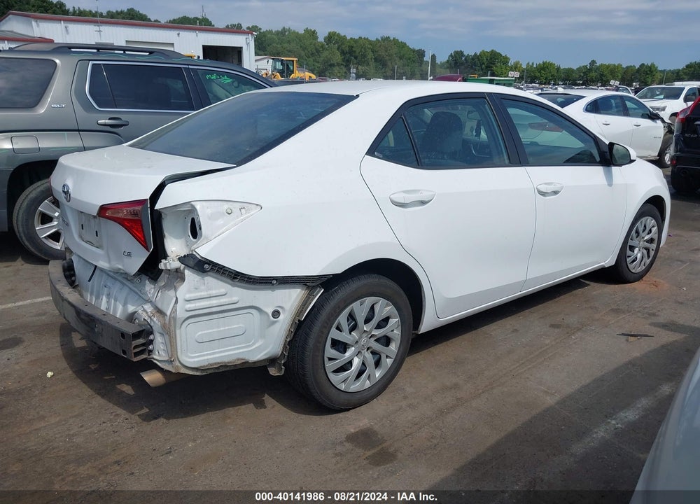 2019 TOYOTA COROLLA LE VIN: 5YFBURHE5KP899268