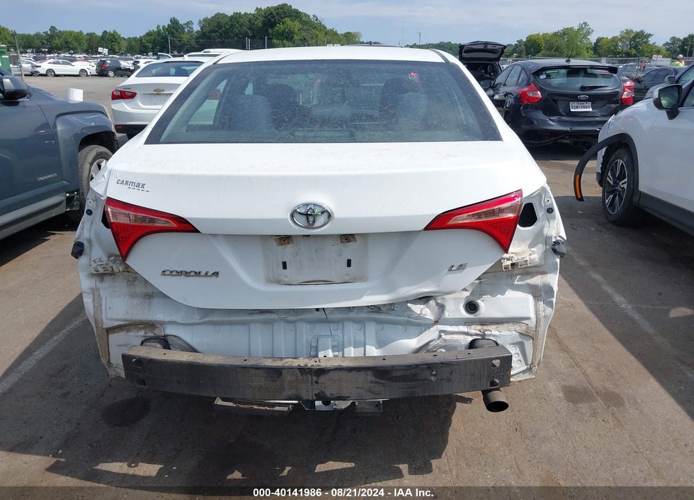 2019 TOYOTA COROLLA LE VIN: 5YFBURHE5KP899268
