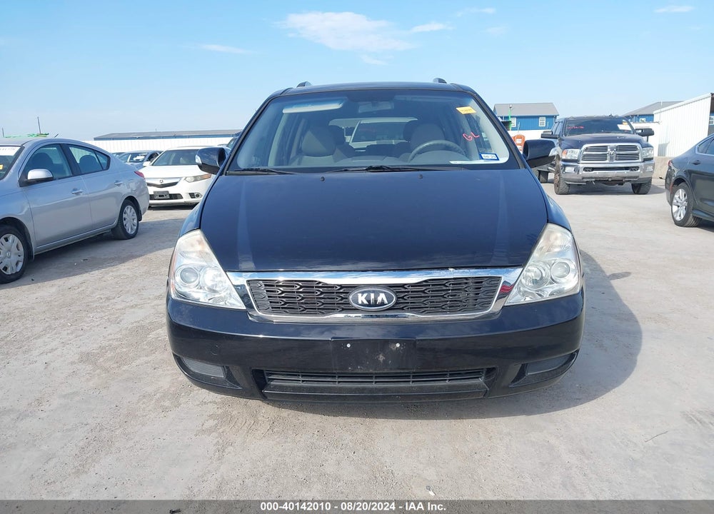2012 KIA SEDONA LX VIN: KNDMG4C76C6418464