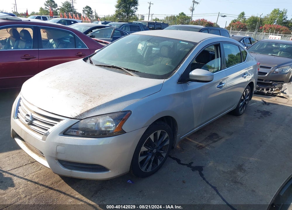 2013 NISSAN SENTRA SV VIN: 3N1AB7AP8DL707314