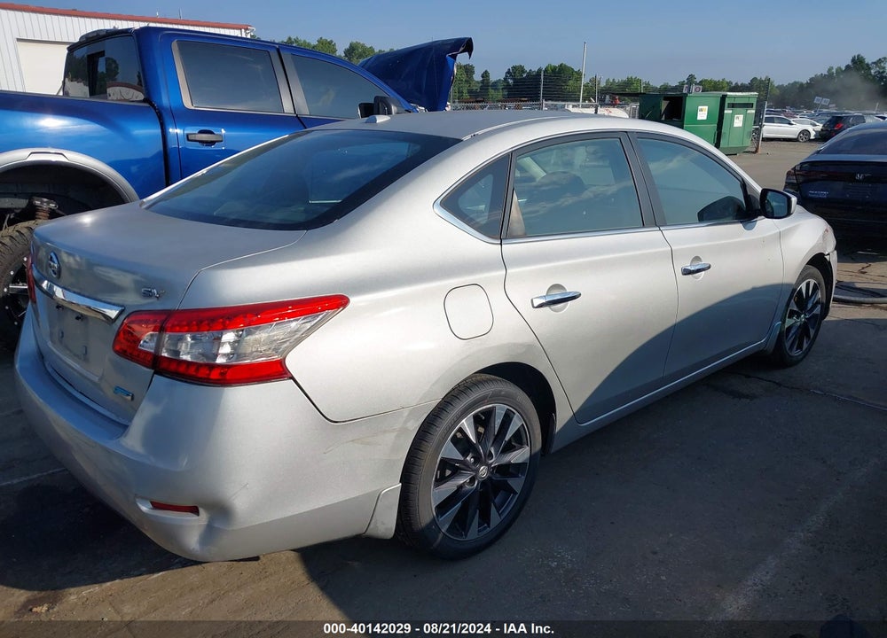 2013 NISSAN SENTRA SV VIN: 3N1AB7AP8DL707314