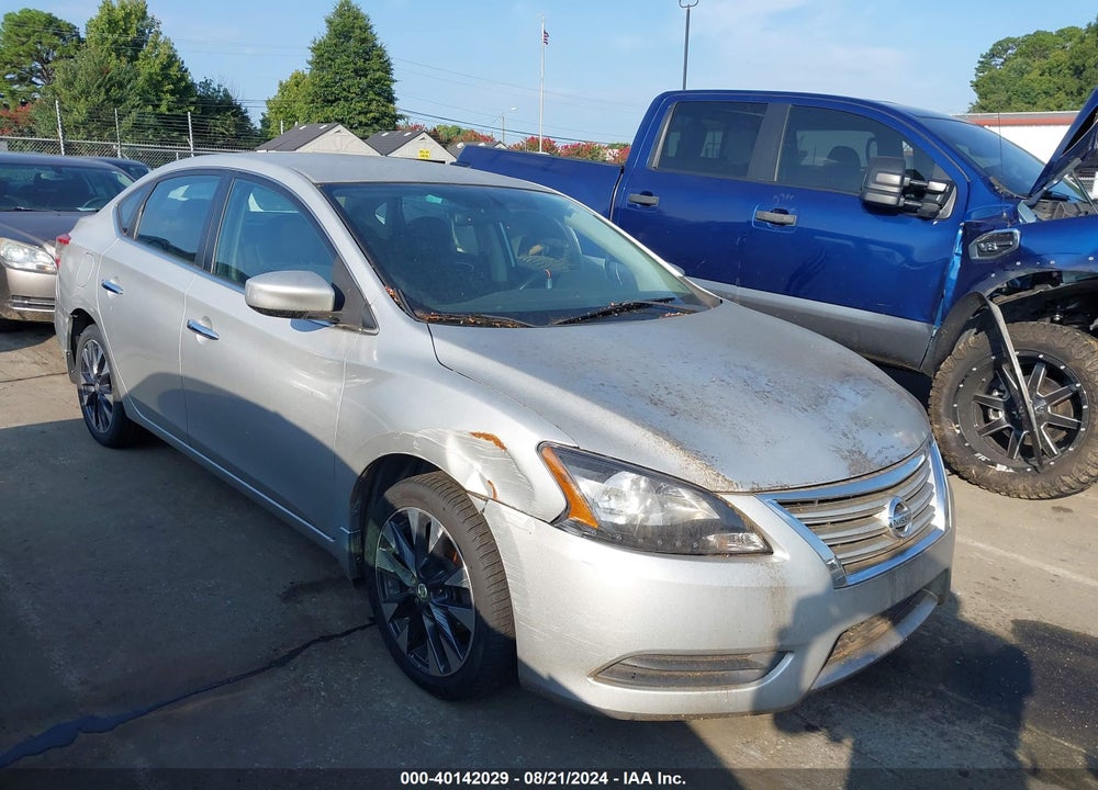 2013 NISSAN SENTRA SV VIN: 3N1AB7AP8DL707314