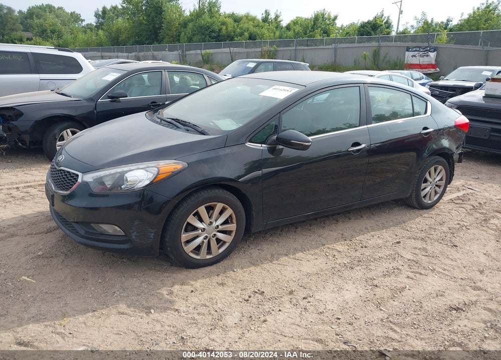 2014 KIA FORTE EX VIN: KNAFX4A87E5120659