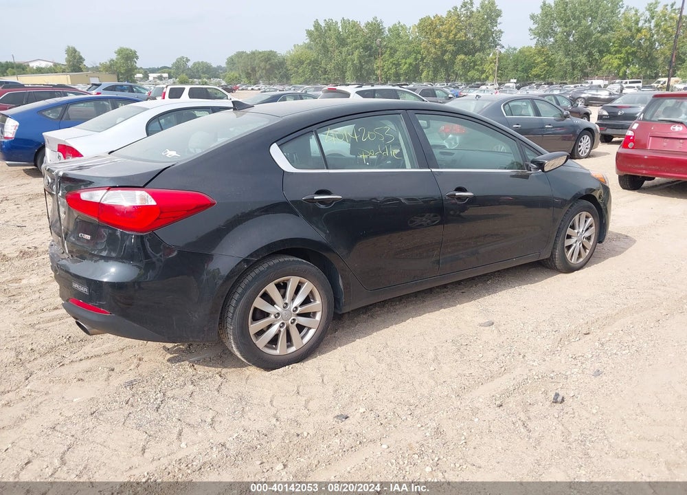 2014 KIA FORTE EX VIN: KNAFX4A87E5120659