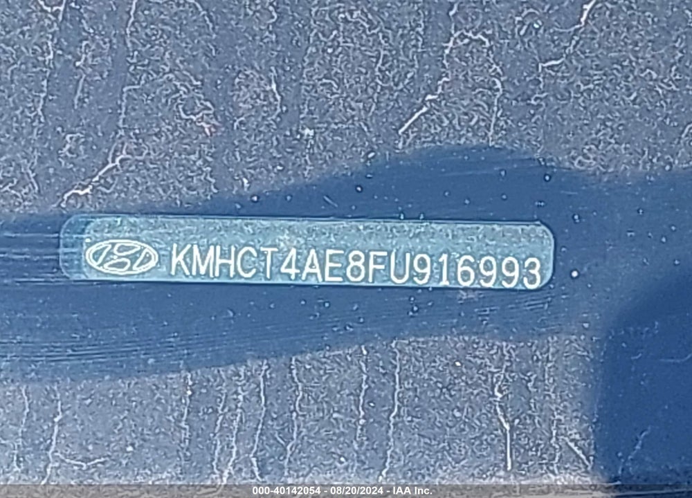 2015 HYUNDAI ACCENT GLS VIN: KMHCT4AE8FU916993