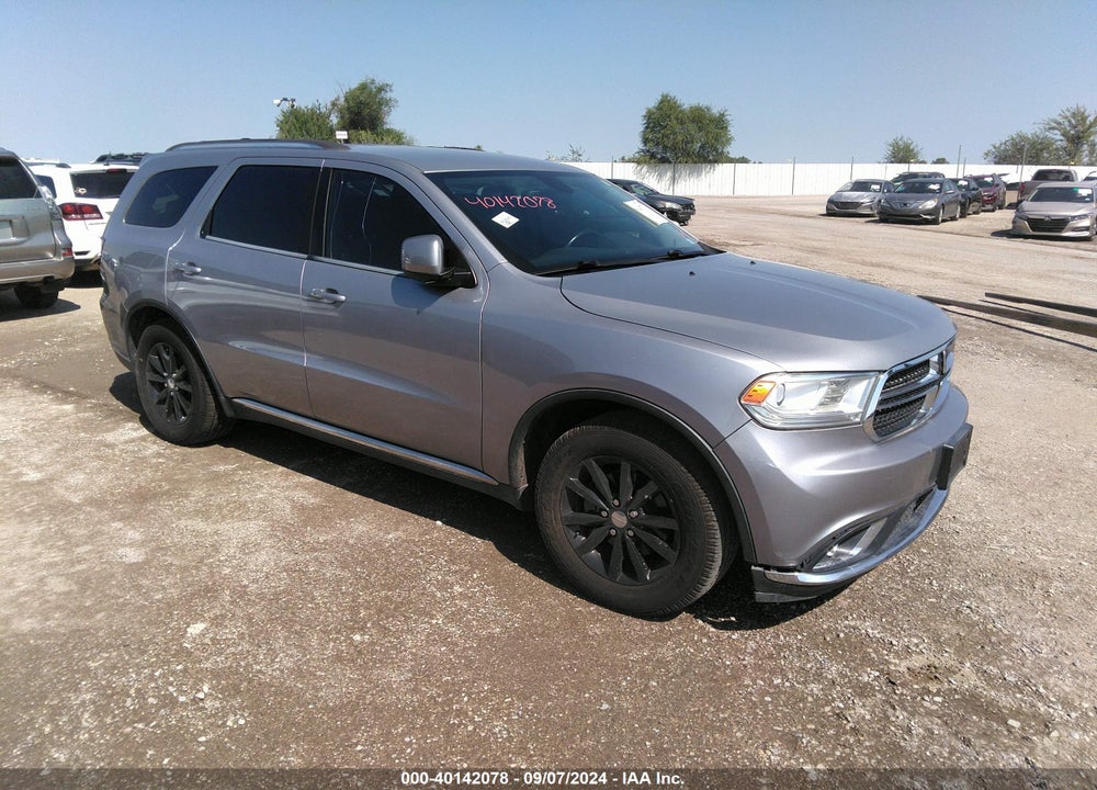 2014 DODGE DURANGO SXT VIN: 1C4RDHAG5EC317879