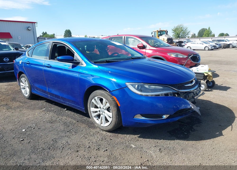 2016 CHRYSLER 200 LIMITED VIN: 1C3CCCAB3GN101606