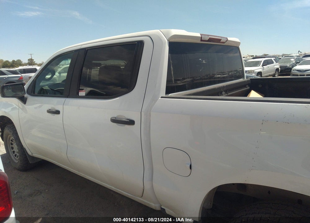 2020 CHEVROLET SILVERADO 1500 4WD SHORT BED WT VIN: 3GCUYAEF4LG309872