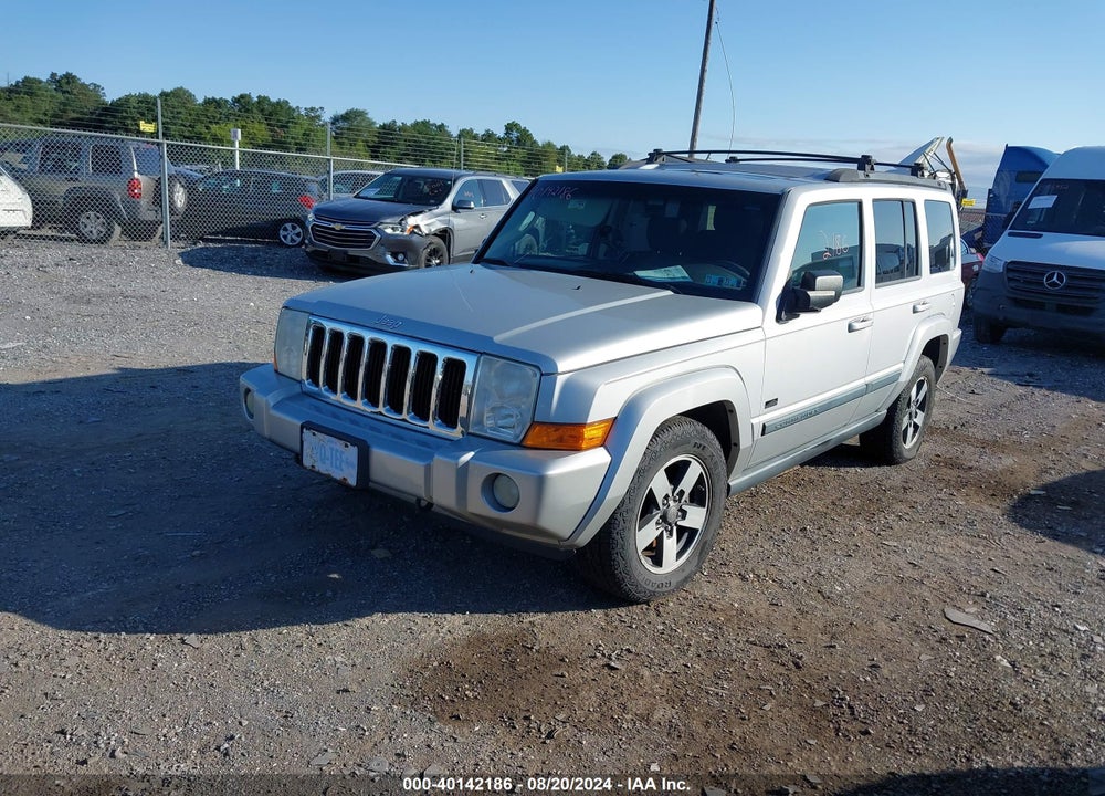2008 JEEP COMMANDER SPORT VIN: 1J8HG48K38C154992