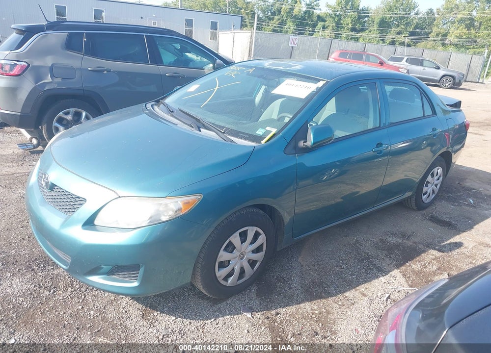 2010 TOYOTA COROLLA LE VIN: 2T1BU4EE7AC464211
