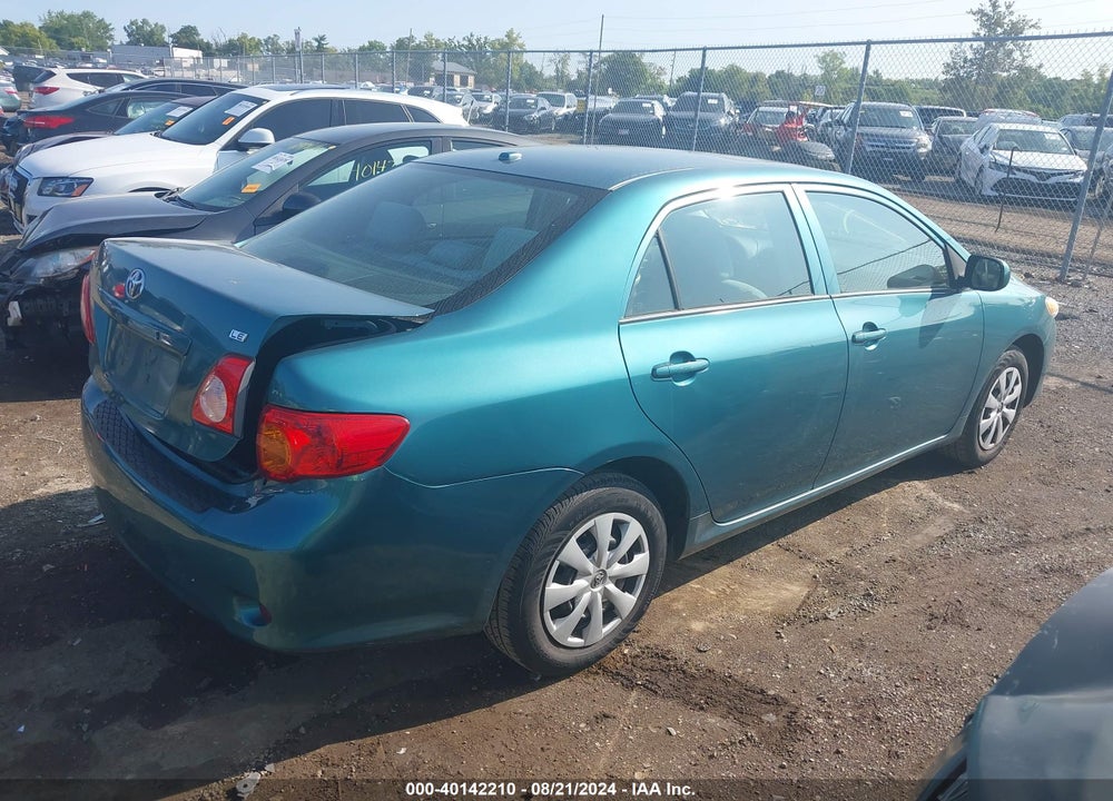 2010 TOYOTA COROLLA LE VIN: 2T1BU4EE7AC464211