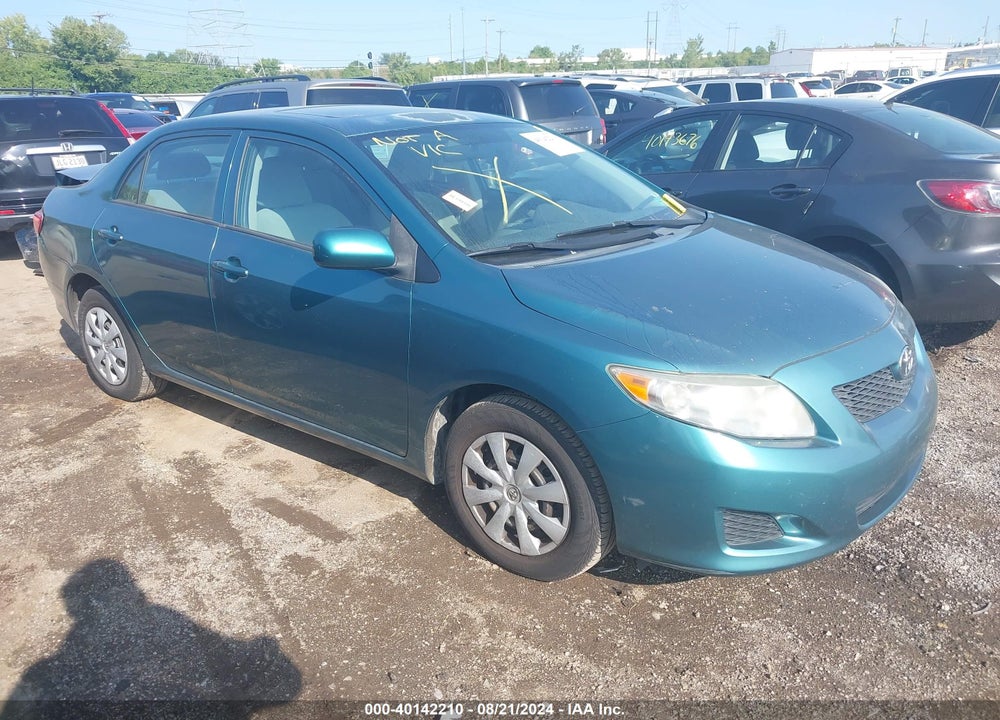 2010 TOYOTA COROLLA LE VIN: 2T1BU4EE7AC464211