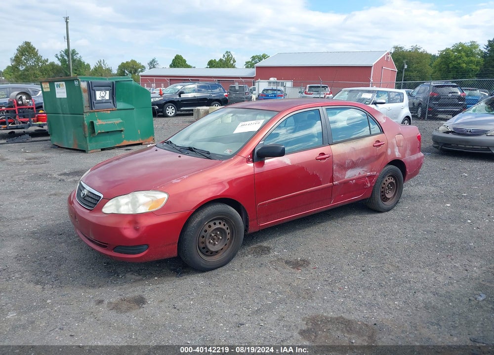 2006 TOYOTA COROLLA LE VIN: 2T1BR30E06C678693