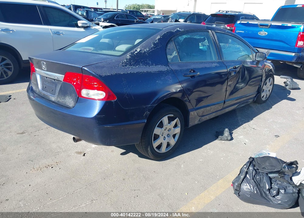 2009 HONDA CIVIC LX VIN: 2HGFA16509H544508