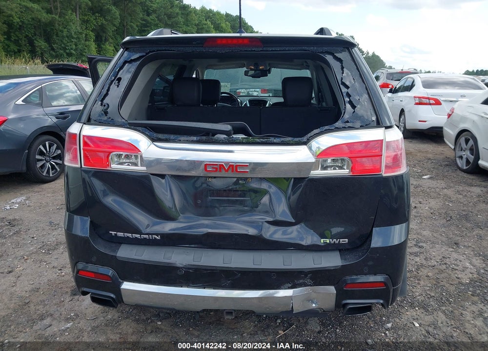 2013 GMC TERRAIN DENALI VIN: 2GKFLZE39D6386511