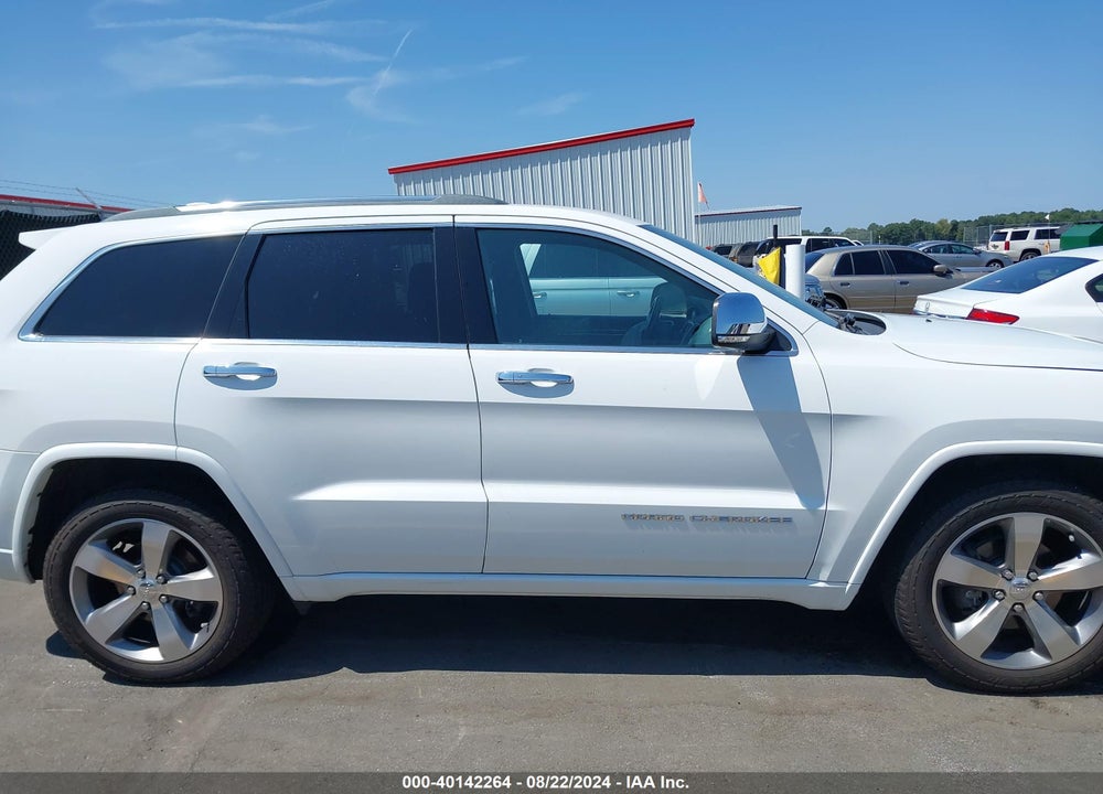 2014 JEEP GRAND CHEROKEE OVERLAND VIN: 1C4RJFCG2EC122669