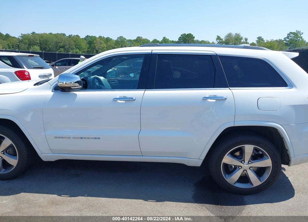 2014 JEEP GRAND CHEROKEE OVERLAND VIN: 1C4RJFCG2EC122669
