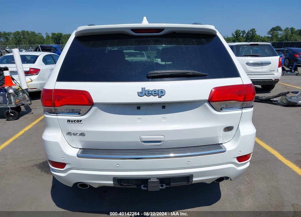 2014 JEEP GRAND CHEROKEE OVERLAND VIN: 1C4RJFCG2EC122669