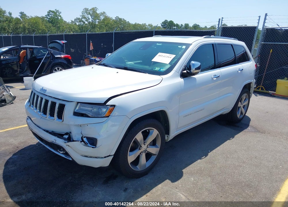 2014 JEEP GRAND CHEROKEE OVERLAND VIN: 1C4RJFCG2EC122669