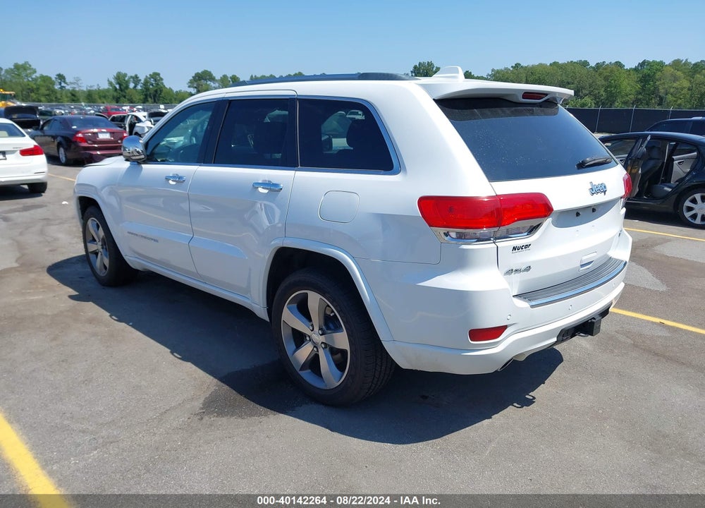 2014 JEEP GRAND CHEROKEE OVERLAND VIN: 1C4RJFCG2EC122669