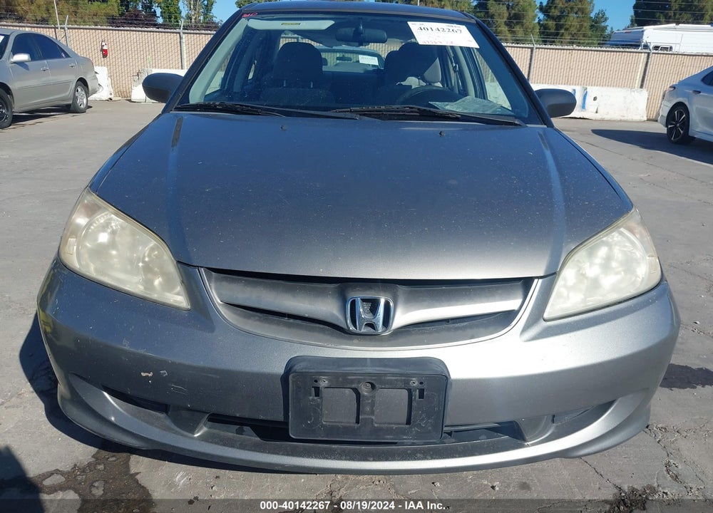 2005 HONDA CIVIC LX VIN: JHMES16585S007832