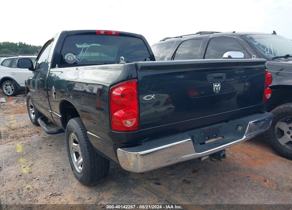 2007 DODGE RAM 1500 ST VIN: 1D7HA16K97J548636