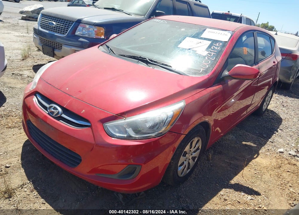 2015 HYUNDAI ACCENT GS VIN: KMHCT5AE6FU228335