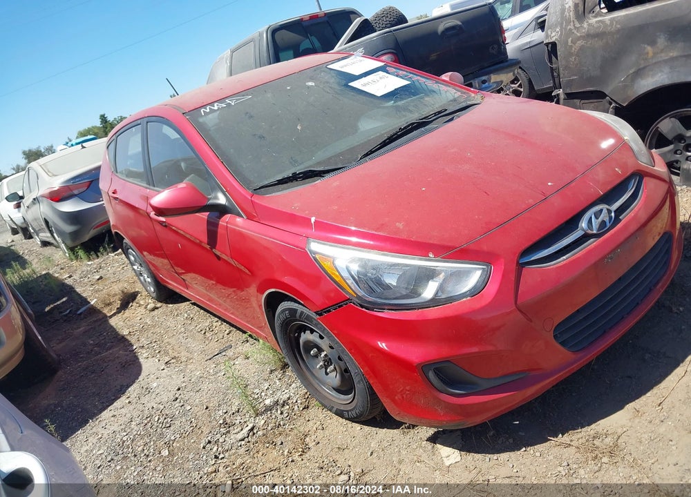 2015 HYUNDAI ACCENT GS VIN: KMHCT5AE6FU228335