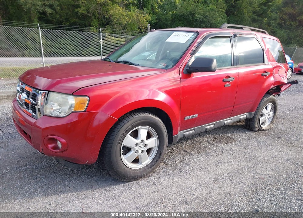 2008 FORD ESCAPE XLT VIN: 1FMCU03Z68KE12074