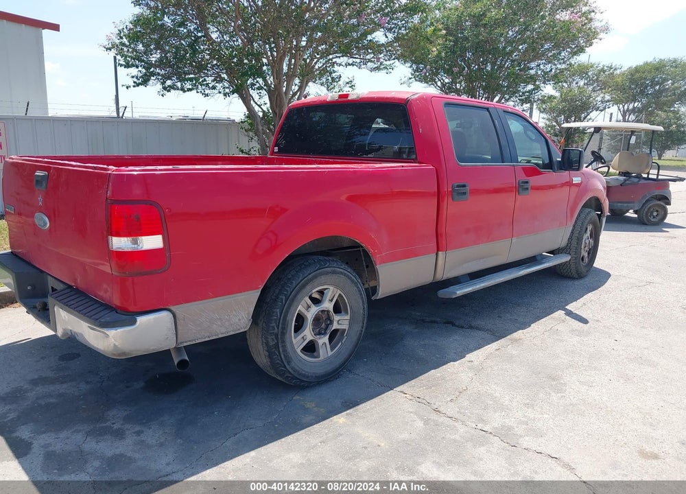 2006 FORD F-150 XLT VIN: 1FTRW12W36KC39892