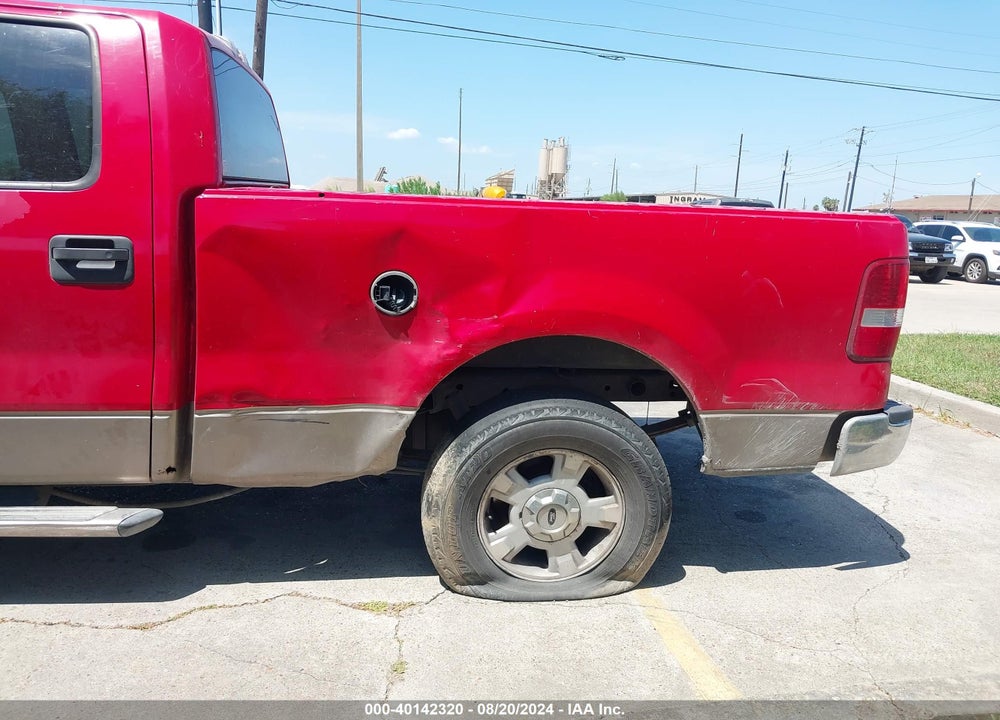 2006 FORD F-150 XLT VIN: 1FTRW12W36KC39892