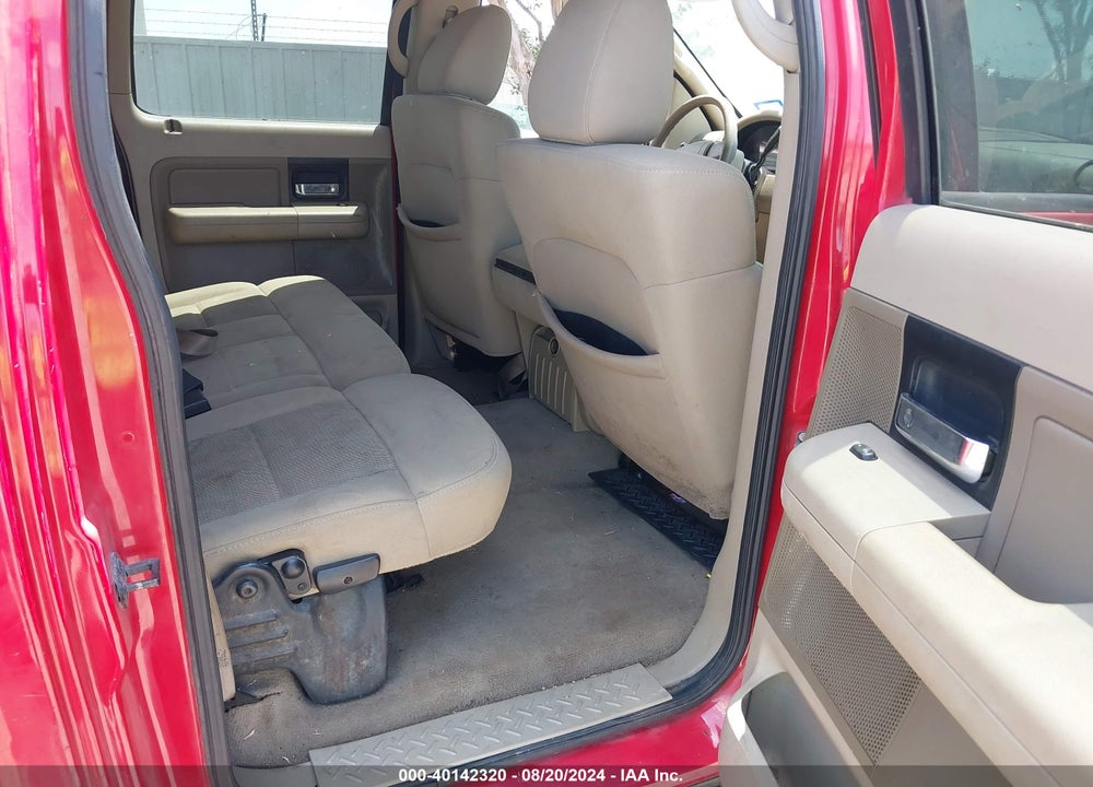 2006 FORD F-150 XLT VIN: 1FTRW12W36KC39892