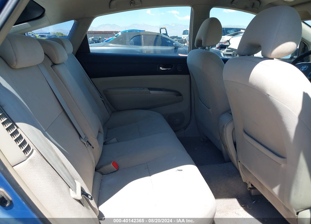 2008 TOYOTA PRIUS VIN: JTDKB20U087765181