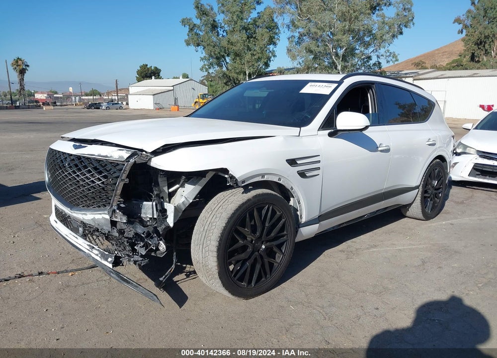 2022 GENESIS GV80 3.5T AWD ADVANCED VIN: KMUHCESC1NU077049