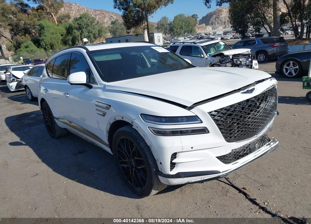 2022 GENESIS GV80 3.5T AWD ADVANCED VIN: KMUHCESC1NU077049