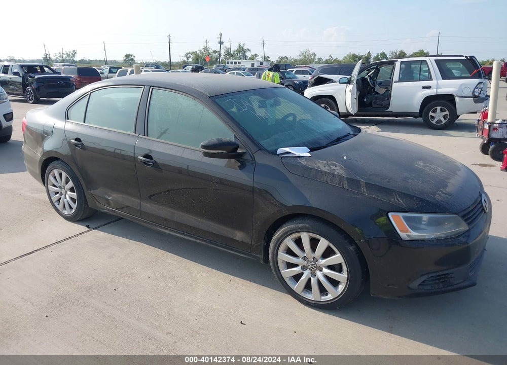 2012 VOLKSWAGEN JETTA 2.5L SE VIN: 3VWDX7AJ0CM348070