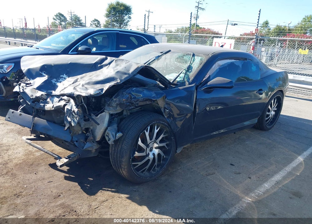 2014 CHEVROLET CAMARO 2LS VIN: 2G1FA1E35E9156797