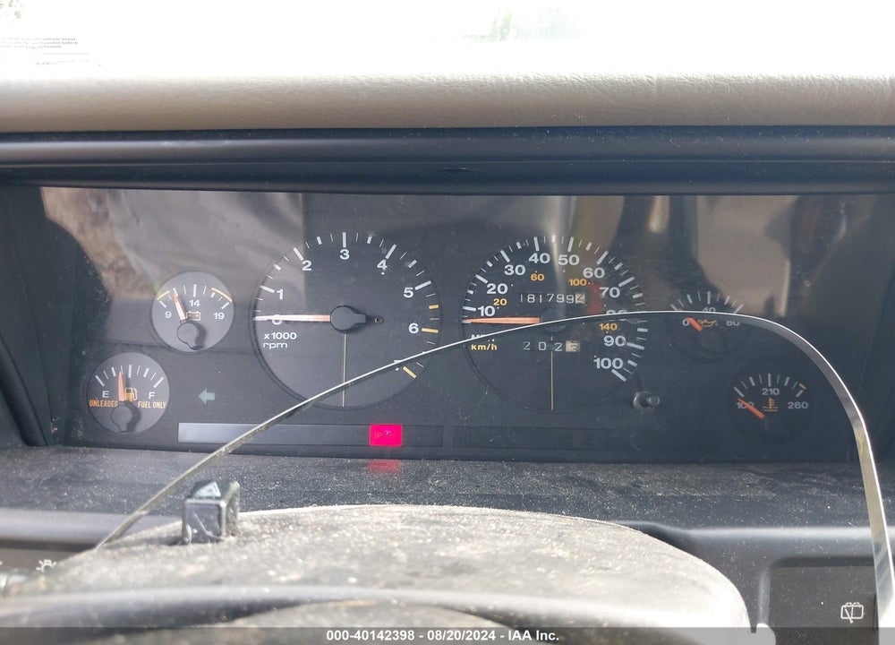 1995 JEEP GRAND CHEROKEE LIMITED/ORVIS VIN: 1J4GZ78S7SC612887
